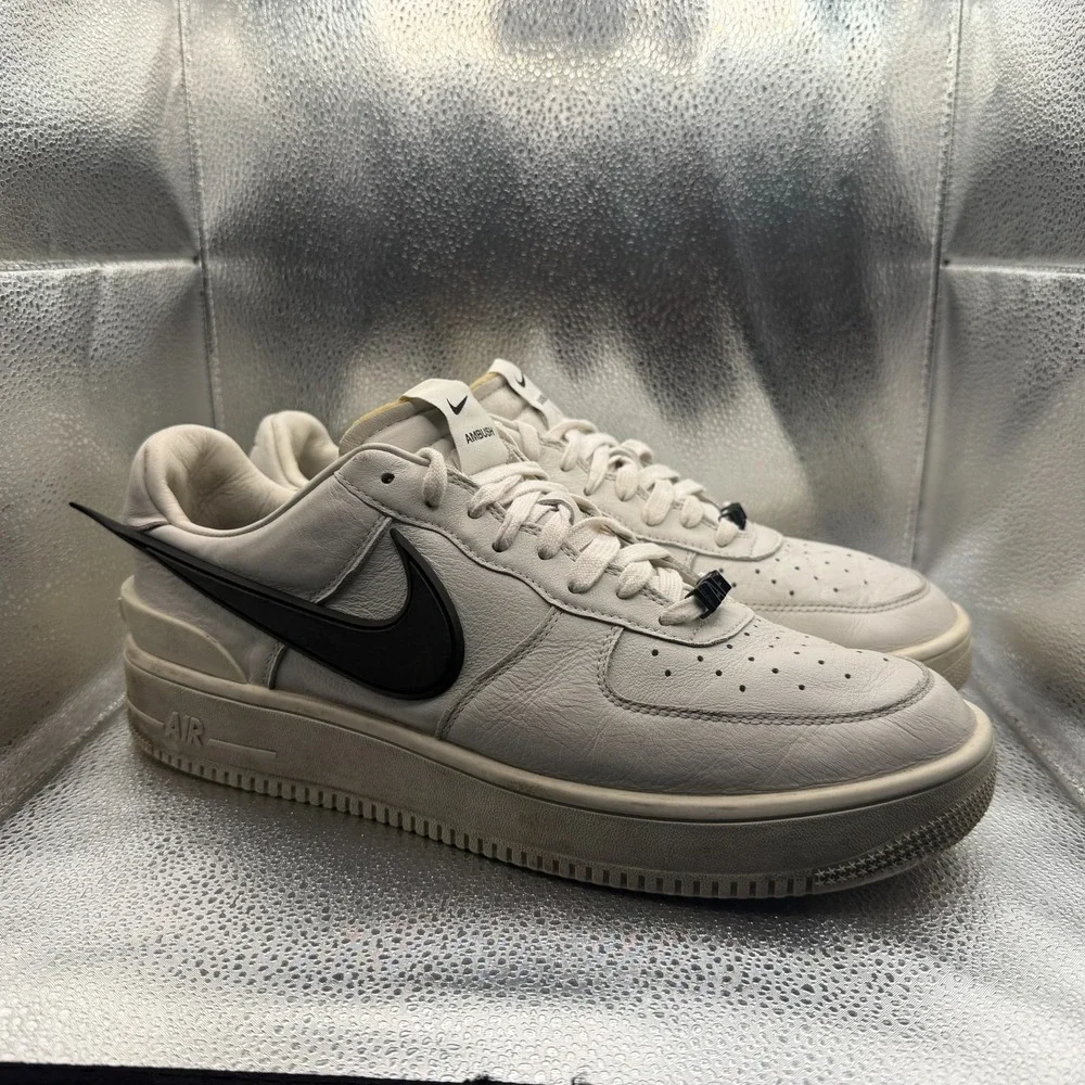 Size 13 Nike Air Force 1 Low x AMBUSH Phantom White‎ Mens Sneakers DV3464-002